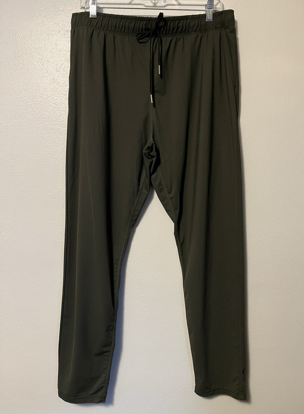 Zyia Active Women's Pull On High Rise Track Pants Size XL Green Pockets